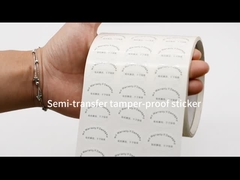 Adhesivo de seguridad del sello a prueba de manipulación