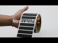 Etiquetas adhesivas de alta temperatura de 25 mm x 10 mm 1 milímetro de material blanco mate de poliimida