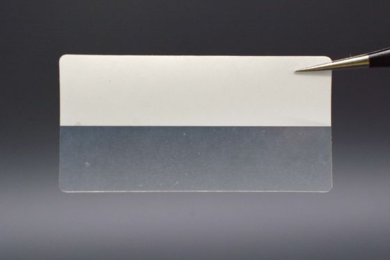 40x20-10mm Cable Adhesive Label 1mil White Gloss Transparent Water Resistant Polyester Label