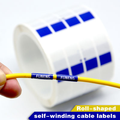 Custom A4 Cable Labels for Network Stickers Printable